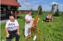 uczestnicy podczas zajęć
